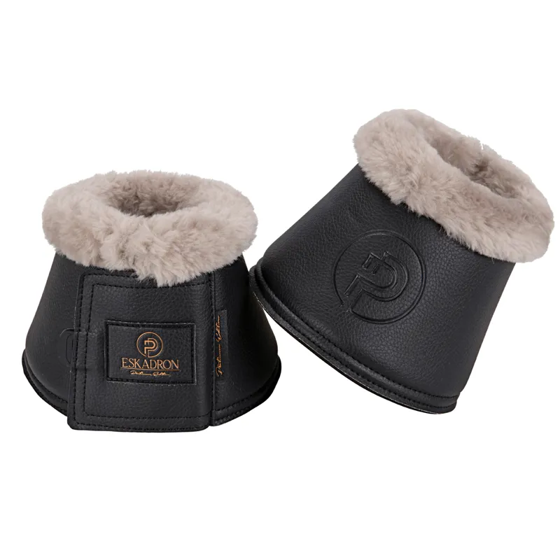 Eskadron Faux Leather Bell Boots Platinum SS23 - Black 